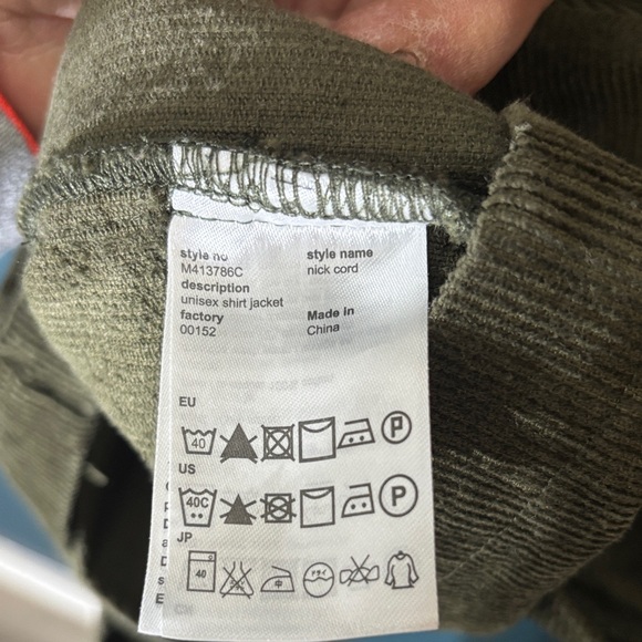 Wesc Unisex Corduroy Shirt Jacket Men’s XL Women’s XXL - Picture 7 of 8